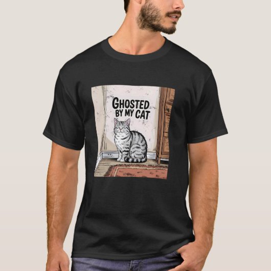 T-shirt Hanteri par mon chat (Devant)