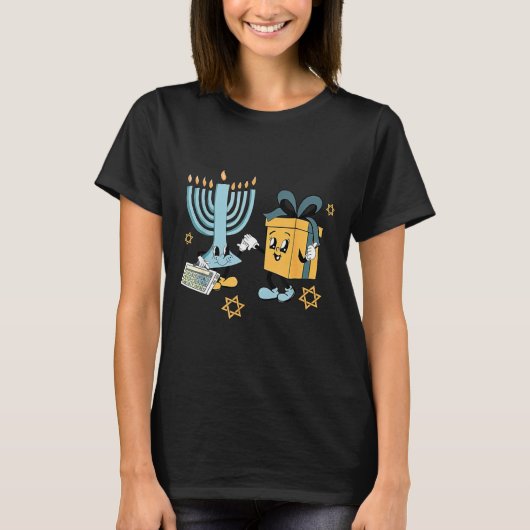 T-shirt Hanukkah Aac Speech Therast Slp Communication Acce (Devant)
