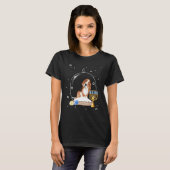 T-shirt Hanukkah Basset Hound Dog Snow Globe Pajama (Devant entier)