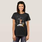 T-shirt Hanukkah Chihuahua Dog Snow Globe Pajama (Devant entier)