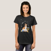 T-shirt Hanukkah Corgi Dog Snow Globe Pajama (Devant entier)