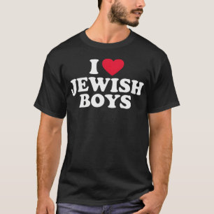 T-shirt Hanukkah drôle J'adore les garçons juifs