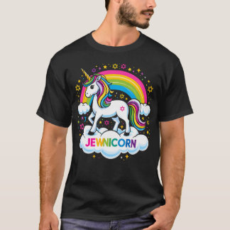 T-shirt Hanukkah Jewnicorn Funny Jewish Unicorn