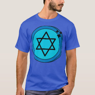T-shirt Hanukkah Star de David Vinatage Jewish Holiday