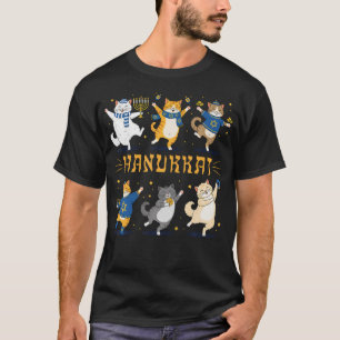 T-shirt Hanukkat Meowzel Tov Hannukkah s Chanukah Chat