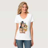 T-Shirt Hanuman & Shiva (Devant entier)
