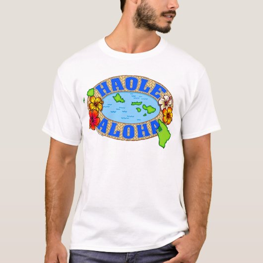 T-shirt Haole Aloha (Devant)