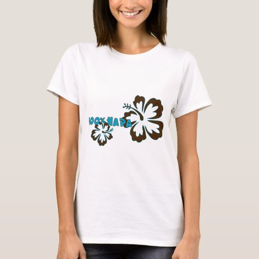 T-shirt Hapa 100% (avec la ketmie) (Devant)