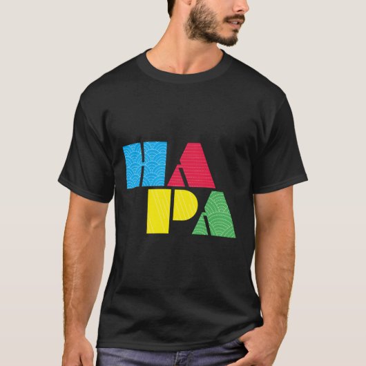 T-shirt Hapa dans le primaire (Devant)
