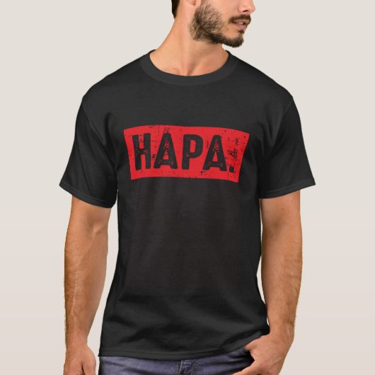 T-shirt Hapa Pride Eurasian Mixte Ethnicité Patrimoine mig (Devant)