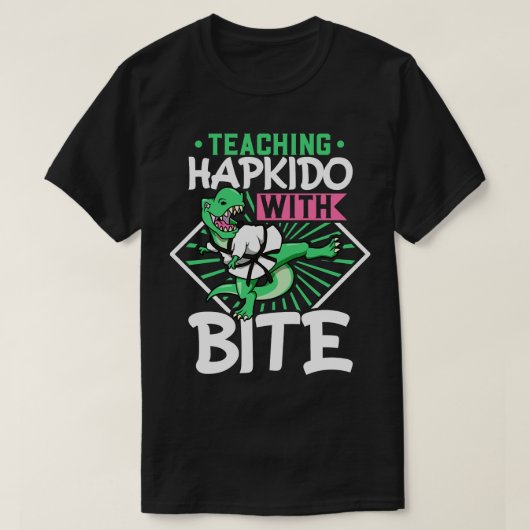 T-shirt Hapkido avec morsure Hapkido trainer (Design devant)