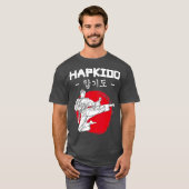 T-shirt Hapkido Korean Martial Arts Kicks Punches Gift (Devant entier)