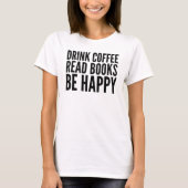 T-shirt Happiness Books (Devant)