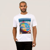 T-shirt Happiness Wave Surfboard Tee (Devant entier)