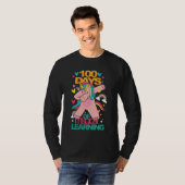 T-shirt happy 100 days of magical learning  unicorn teache (Devant entier)