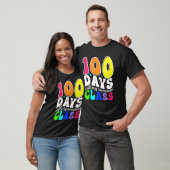 T-shirt Happy 100 Days Of School 100 Days Smarter Groovy R (Unisexe)