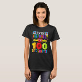 T-shirt Happy 100 Days Of Virtual Students 100th Day Of Sc (Devant entier)