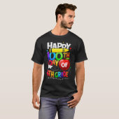 T-shirt Happy 100th Day Of School 100 Days Smarter Cute 4t (Devant entier)