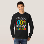 T-shirt Happy 100th Day of School Kid Child Teacher 100 Da (Devant entier)