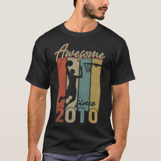 T-shirt Happy 12th Birthday Basketball 12 Yr Old Awesome S