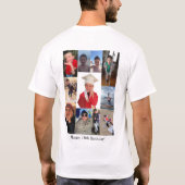 T-shirt Happy 18th Birthday Evan!  (Dos)