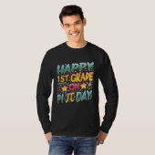 T-shirt Happy 1st Grade On Pi Day Math Teachers and Kids (Devant entier)