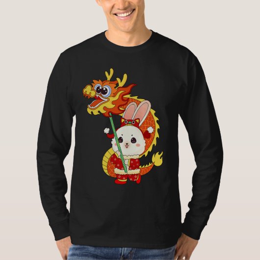 T-shirt Happy 2023 Chinses Lunar Celebration Asian Dragon  (Devant)