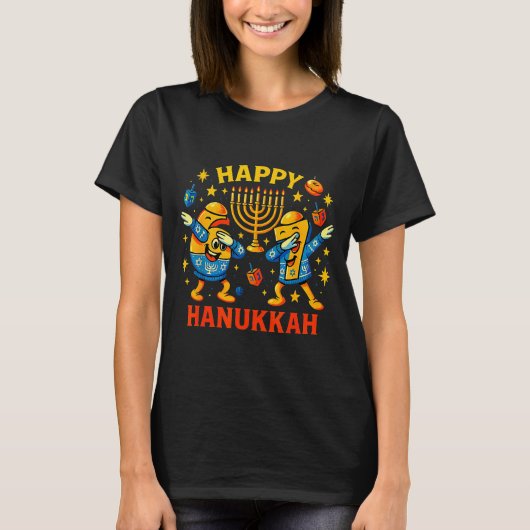 T-shirt Happy 67 Hanukkah Funny Holiday Meme Design  (Devant)