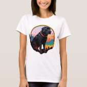 T-shirt Happy as a Labrador (Devant)