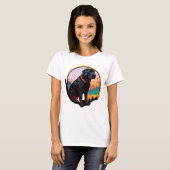 T-shirt Happy as a Labrador (Devant entier)