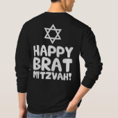 T-shirt Happy Brat Mitzvah (Bar / Bat mitzvah) (Dos)