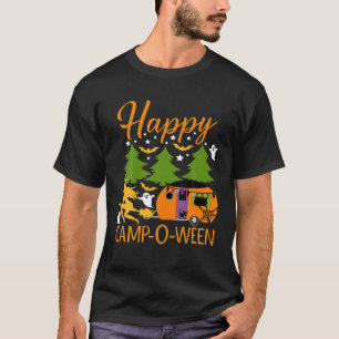 T-shirt Happy Camp-O-Ween Halloween Camping Camper