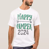 T-shirt Happy Camper (Devant)