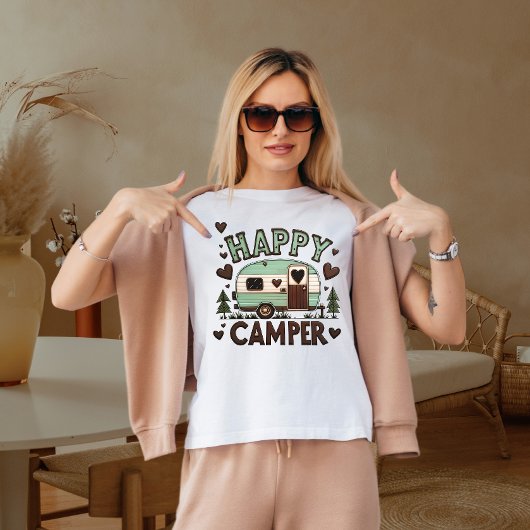 T-shirt Happy camper