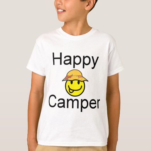 T-shirt Happy Camper (Devant)