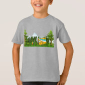 T-shirt Happy Camper Camping (Devant)
