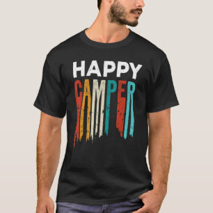 T-shirt Happy Camper Cool Transit Van Camper Motorhome Amu