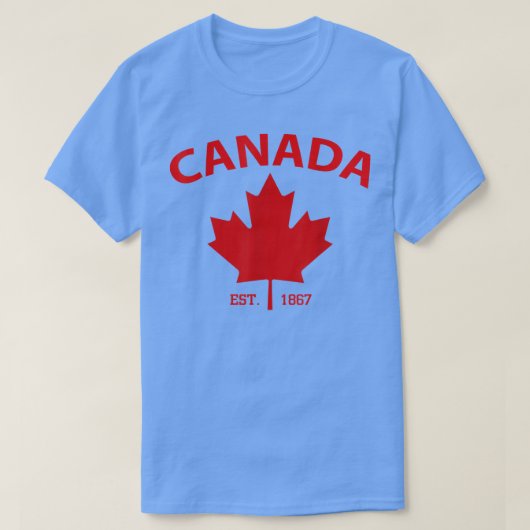 T-shirt Happy Canada Est (Design devant)