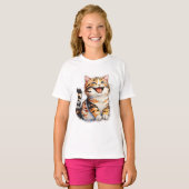 T-shirt Happy Cat (Devant entier)