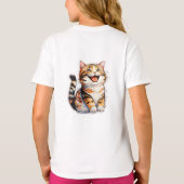 T-shirt Happy Cat (Dos)