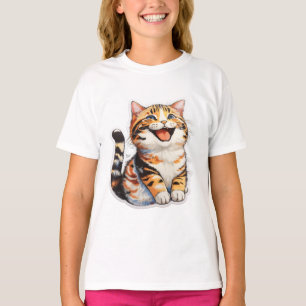 T-shirt Happy Cat