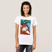 T-shirt Happy Cat (Devant entier)