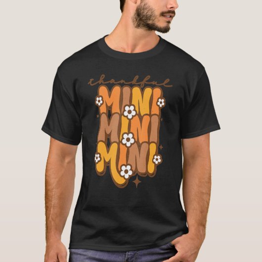 T-shirt Happy Chrismukkah Thankful Mini (Devant)