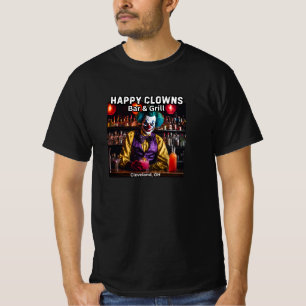 T-shirt Happy Clowns Bar and Grill
