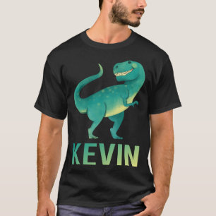 T-shirt Happy Dinosaur - Nom de Kevin