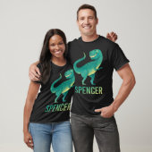 T-shirt Happy Dinosaur - Nom Spencer (Unisexe)