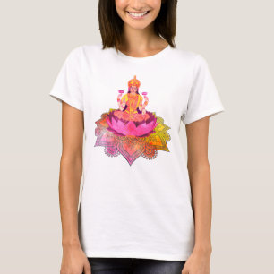 T-shirt Happy Diwali - Deepalavi Lakshmi Goddess 4