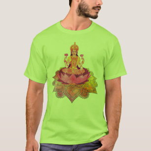 T-shirt Happy Diwali - Deepalavi Lakshmi Goddess 4