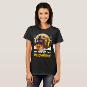T-shirt Happy dog Halloween (Devant entier)