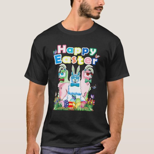 T-shirt Happy Easter Bunny Womens (Devant)